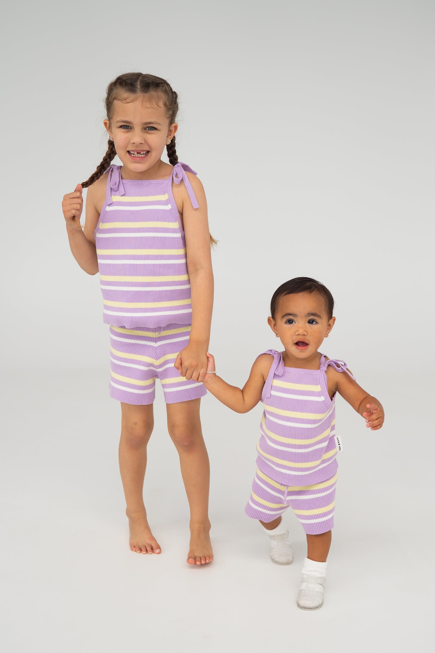 Lilac Lemon Knit Top - The Stripe Edit