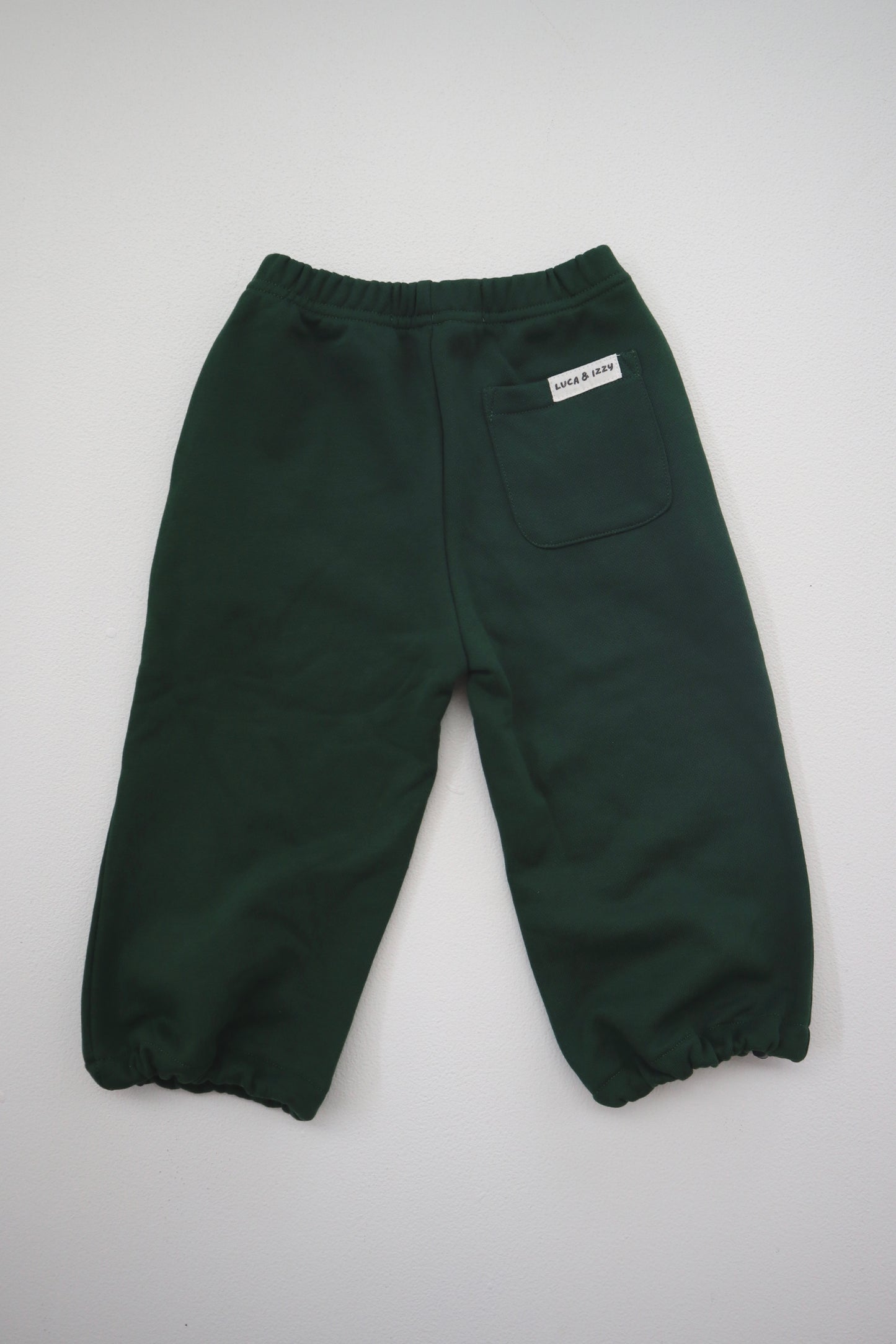 L & I Star Track Pants - Forest Green