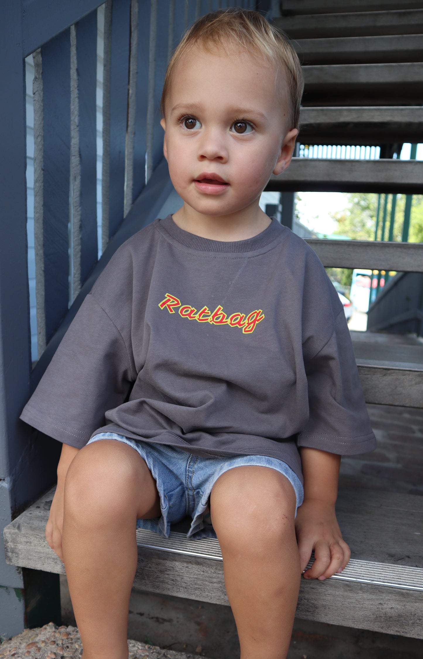 Ratbag Tee- Charcoal