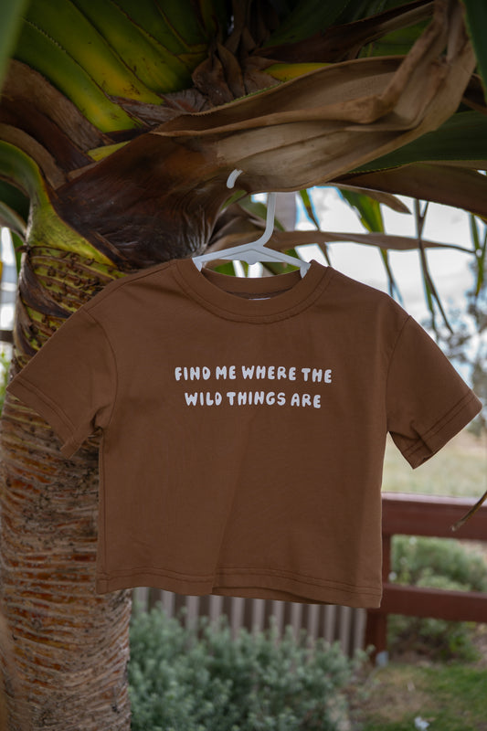 Find Me Where The Wild Things Are Tee