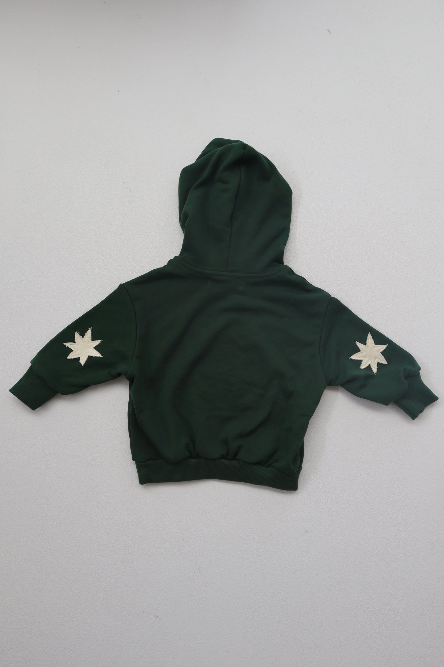 L & I Star Hoodie- Forest Green
