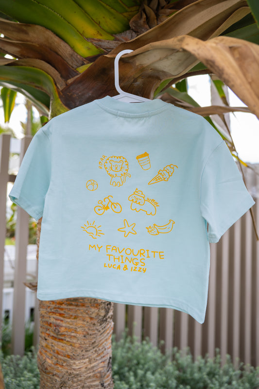 My Favourite Things Tee - Blue